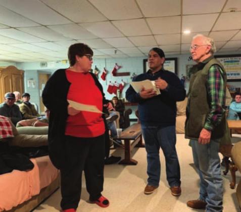 Supporters to Hope House.