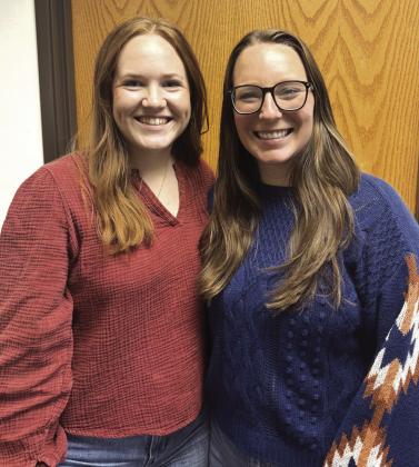 Karlie Thomason and Lizzie Chapa. Submitted photo