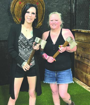 "Let's go throw some axes!"