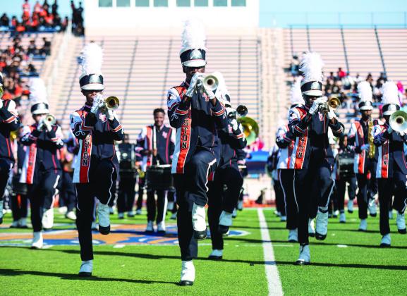 Langston University's Marching Pride Band