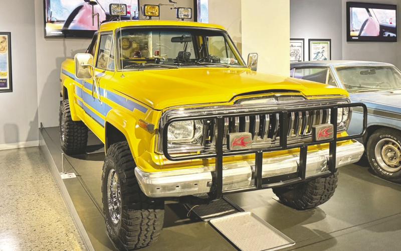 Twister Truck on display at Peterson Automotive Museum in Los Angeles. Photo courtesy of the Twister Truck