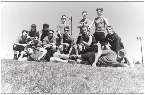 Pictured from L to R: (back row) Terry Pierce, Quinten Allen, Juaquin Ramirez, Jonathan Clutter, Taylor Goddard, Heathrow Hammar, (middle row) Charles Mack, Aidin Edmondson, AJ Irvin, Ryan Miller, David Lancaster, (front row) Conrad Kraft and Brandon Willis.