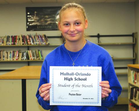 Peyton Beier, 10th grade