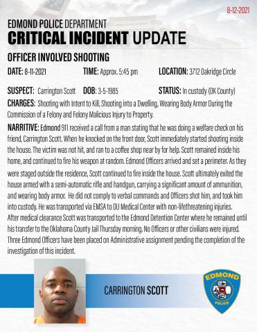 Critical Incident Update