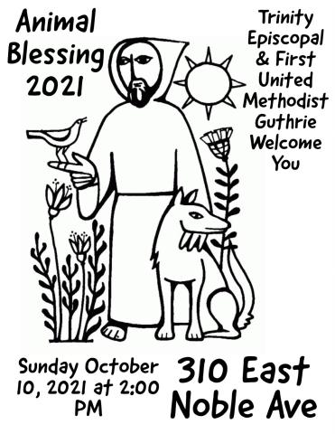 Pet Blessing Flyer