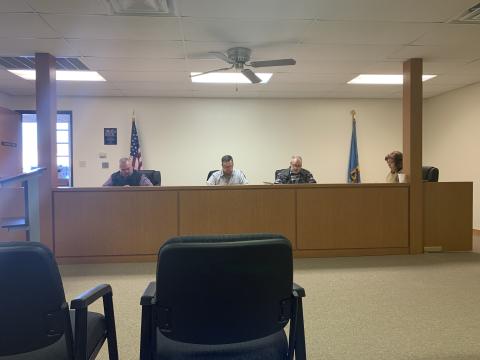 The burn ban was approved at the meeting and is effective immediately.