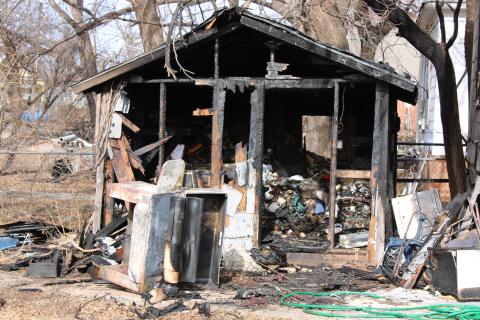 Nobody was injured in the fire.