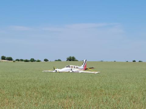Plane Crash in Northern Logan County