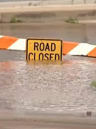 Road Closed Flooding