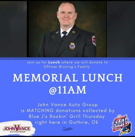 Bruning memorial lunch