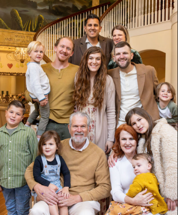 Jim Martindale and family