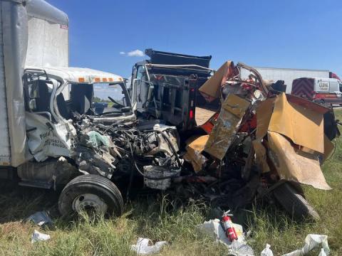 Fatal crash on I-35 near Guthrie blamed on drowsy driving
