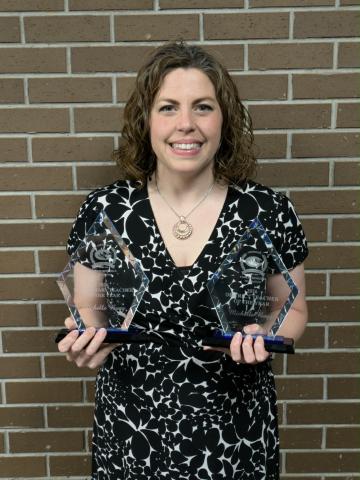 Michelle Bugg was named Crescent Public Schools’ Teacher of the Year during the district’s annual banquet March 26.