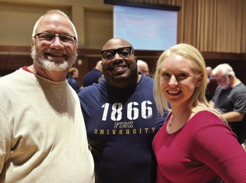 Bill Perring, De'Andre Jones, & Lexi Skaggs