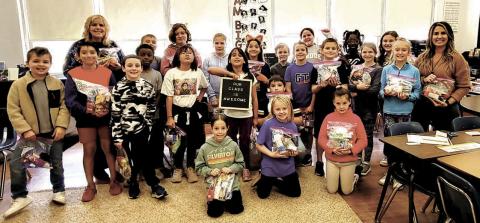 Front row: Bradley Weeks, Emma Darbe, Kaylen Harris. Second Row: Aree Ingram, John Castillo, Jaxton Rice, Ashton Pollard, Rosie Garcia, Shawn Butts, Jack Rambo, Colt Hudson, Greenlee Waddell, Adelyn Stevenson, Kim Hinkle, Third Row: LaDonna McCune, Ayden Morgan, Farris Chitwood, Calliope Boyster, McKenzie Blevins, Zoey Boda, Sawyer Dunwoody, Harper Valentin, Journee Morris, Avery Baker.