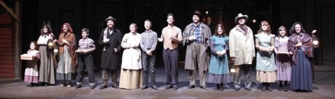 Cast of A Territorial Christmas Carol