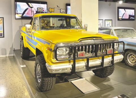 Twister Truck on display at Peterson Automotive Museum in Los Angeles. Photo courtesy of the Twister Truck