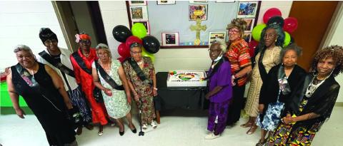 Mrs. Della Hawthorn, Ms. Doretha Hamlin, Mrs. Nan Darkis, Ms. Walsie Peters, Ms. Loretta Reese Owens, Ms. Helen Baker, Ms. Carzetta Threatts, Ms. Grace Tipton, Mrs. Evelyn Nephew, Ms. Eliza Owens, Ms. Wilma J. King, Ms. Joyce Lyons, Ms. Evelyn Colbert, Ms. Berniece Walker, Ms. Leola Gilstrap, Ms. Pearlene Adams, Ms. Charley L. Coleman, Ms. Otie Daniels, Ms. Mildred Harding, Dr. Lola King and Margret Williams. Submitted photos
