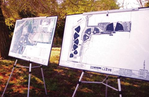 Plans for new field.