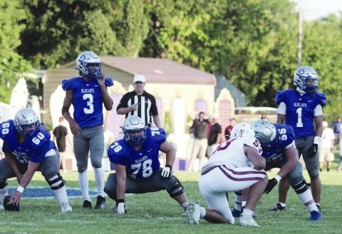 GHS FB Offense.