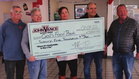 Zeke Villasenor, Mary Coffin, Megan Vance-Ochs, Don Benton and John Vance