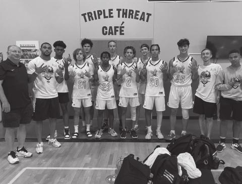From left: Coach Larry Jenkins, Head Coach Vaughn Raney, Domonic Turner, Cushing, Jonah Jenkins, Cashion, Zach Hidalgo, Hooker, Austin Osby, Edmond, Mickey Hunnicutt, Springer, T J Kelly, Guthrie, Logan Williams, Edmond, Vance Raney, Cashion, Anthony Cox, Yukon, Coach Luke Jenkins, assistant Coach Vincent Raney. (Not Shown, Chris Bowling, Tuttle)