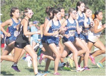 Start of Girls race.