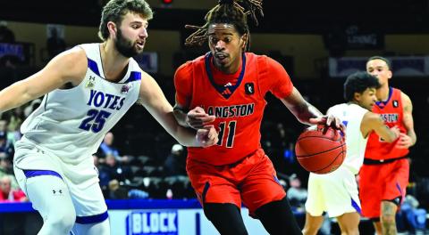 Langston’s Joshua Smith. Courtesy of Ali Nassir/Langston athletics