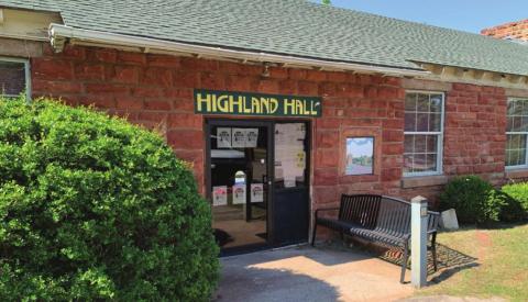 There are plans to renovate Highland Hall in Guthrie’s Highland Park