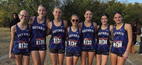 Guthrie’s cross country team earned a seventh-place finish at the Class 5A state meet, marking another solid performance for the Bluejays.