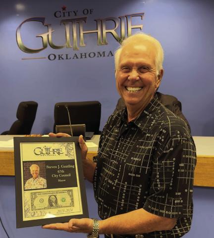 Submitted photo of former Guthrie Mayor Steve Gentling. 