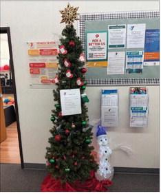 Guthrie YMCA Angel tree is located at 114 E. Oklahoma Ave, Guthrie OK 73044.