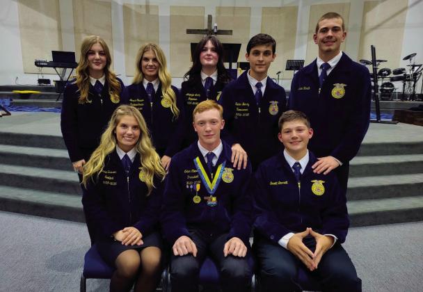 Guthrie FFA members attend the chapter’s annual banquet, celebrating student achievements and recognizingmembersfortheircontributionsthroughouttheyear.