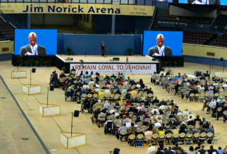 Attendees enjoy “Remain Loyal to Jehovah!” Convention at the Jim Norick Arena in 2016