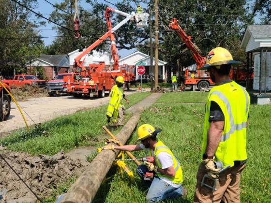 Over 270 OG&E line crew members, vegetation management personnel and support staff have made significant progress getting power restored for the residents of Jackson Parish, Louisiana. The OG&E team will be headed home next Tuesday, after a 15-day stretch.