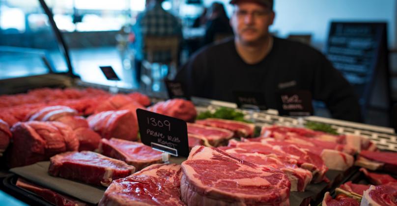 OSU has received a grant to provide online and in-person education and OSU Extension materials to inform producers about direct-to-consumer meat sales and marketing. (Photo by Todd Johnson, OSU Agricultural Communications Services)