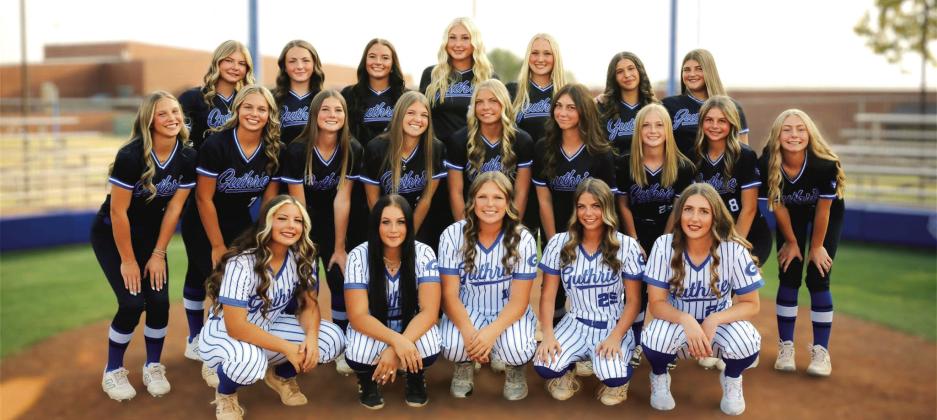 2026-2027 Guthrie Lady Jays softball team. Photo by Shawn Ingle.