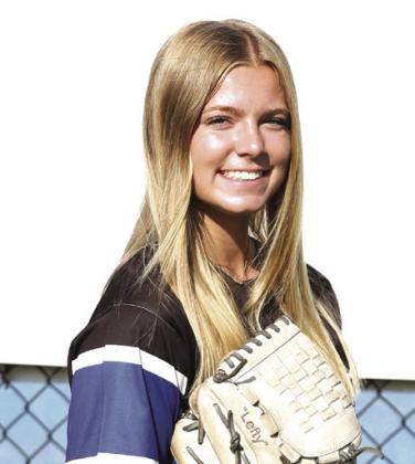 District 5A-1 first Team Utlity selection Kinley Duehning.