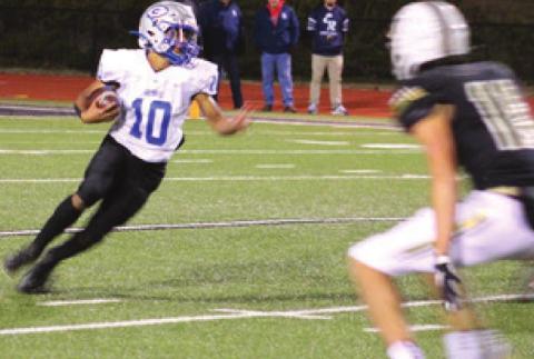 Jaylen Chelf on the move in McAlester