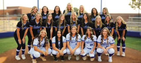 2026-2027 Guthrie Lady Jays softball team. Photo by Shawn Ingle.