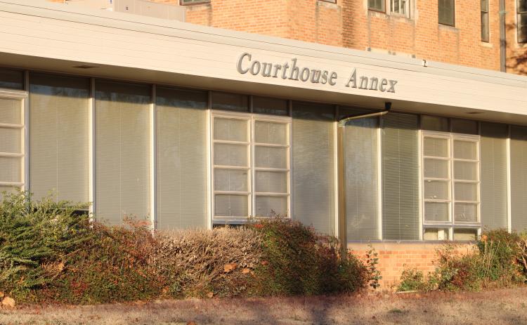 Courthouse Annex is where the Board of County Commissioners meet regularly.