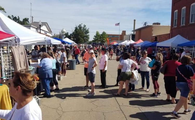 Patrons enjoying a previous Wine & Craft Festival, put on by Heird Events. Photo Submitted