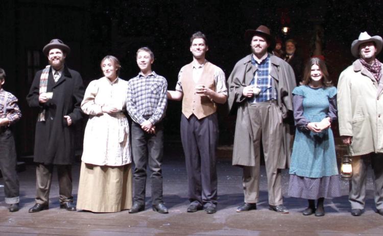 Cast of A Territorial Christmas Carol