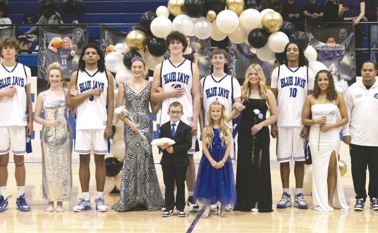 Guthrie's 2026 Basketball Homecoming Court