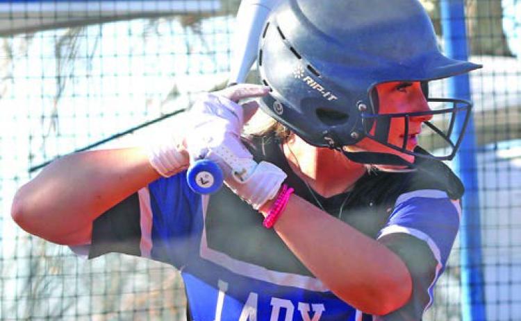Guthrie softball Mckenna Tucker.