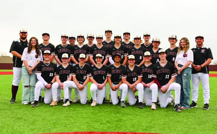 Cashion Wildcats varsity baseball team. Courtesy of Cashion Wildcat Baseball (Facebook).