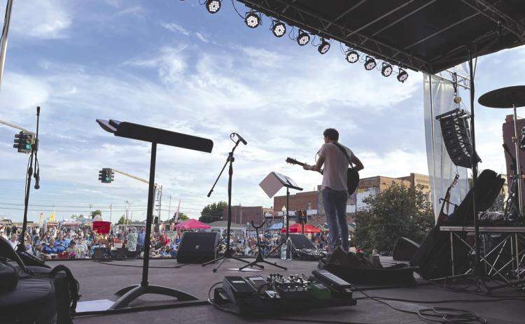 Red Brick Nights was a cool and fun evening Saturday night. Come down next month for the last RBN of the season September 2, enjoy good music and good food. Photo - Facebook