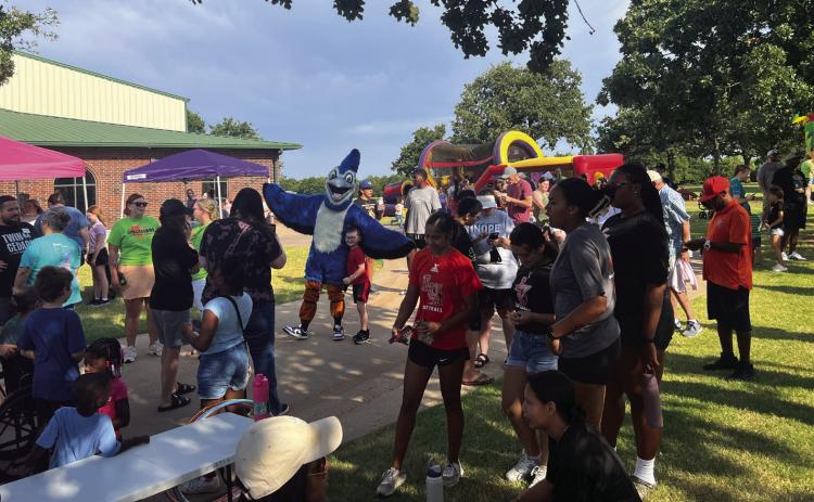 Guthrie Chamber of Commerce hosted their annual Back To School Bash at Community Church on Saturday, August 9th, 2025. Photo by Bobbi Waddell.