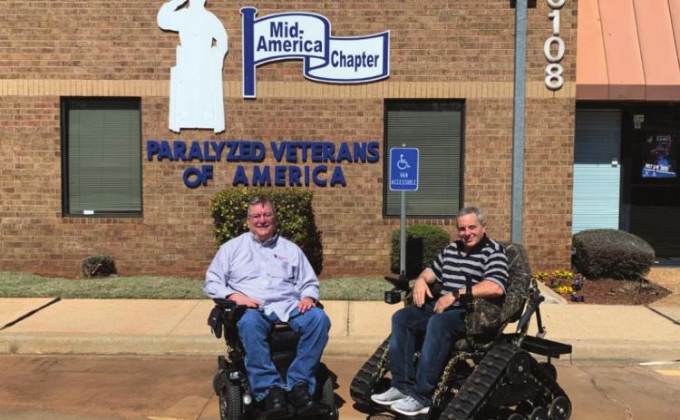 by Karan Ediger Bill Kokendoffer and Scott Ellis from Paralyzed Veterans of America
