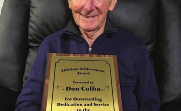 Coffin named First Ifetime Achievement Award Recipient
